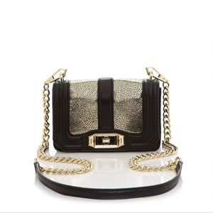 Rebecca Minkoff mini Love caviar crossbody--use 2x